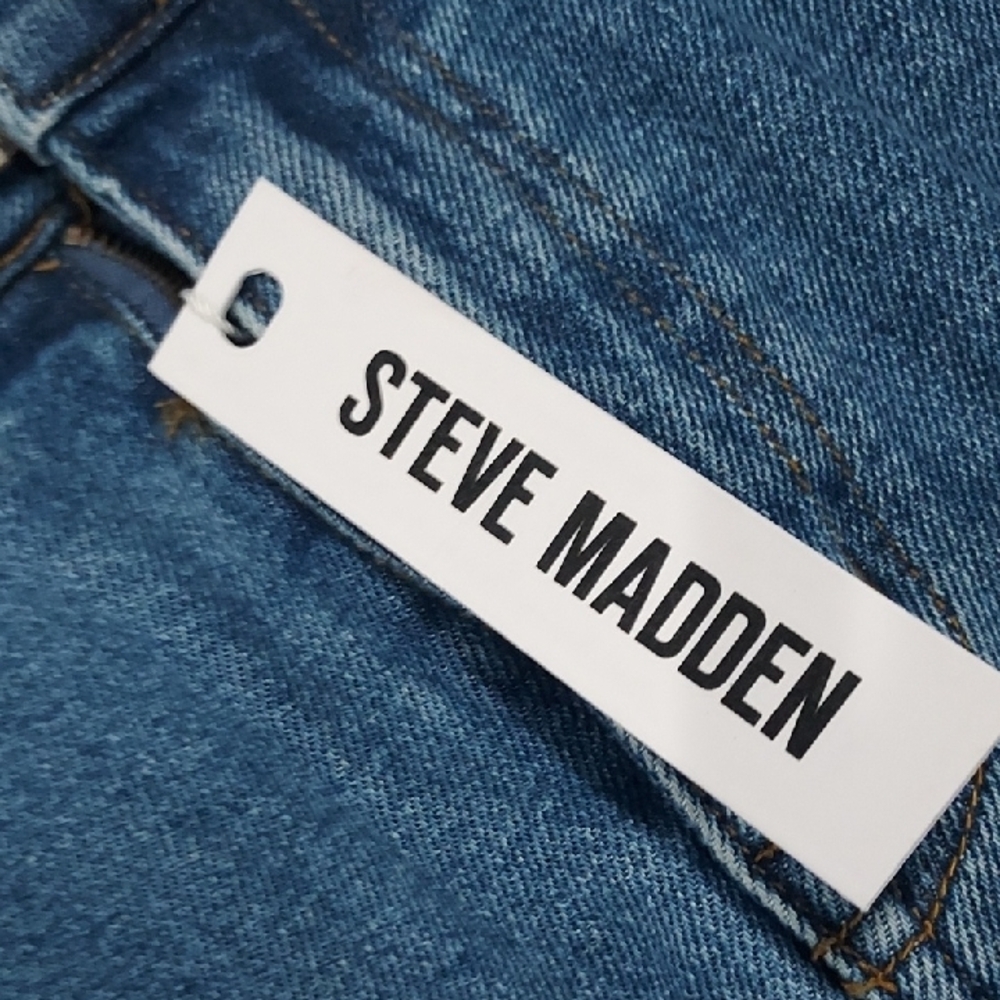 Steve Madden Classic Denim High Rise Jeans - Picture 2 of 5